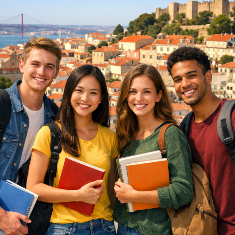 Cópia de Presentazione Vacanze Studio - portoghese